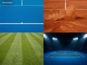 Apuestas en los torneos Grand Slam de tenis con los cuatro grandes trofeos