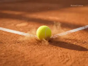Apuestas en Roland Garros con la pista de tierra batida y el trofeo del torneo